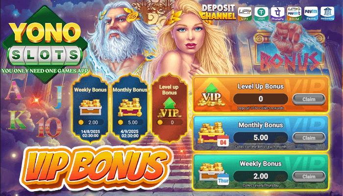 YONOSLOTS VIP BONUS